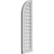 Ekena Millwork Quarter Round Top Left Surface Mount PVC Gable Vent w/ 2"W x 2"P Brickmould Sill Frame, 12"W x 42"H GVPQL12X4203SN - alternate 4